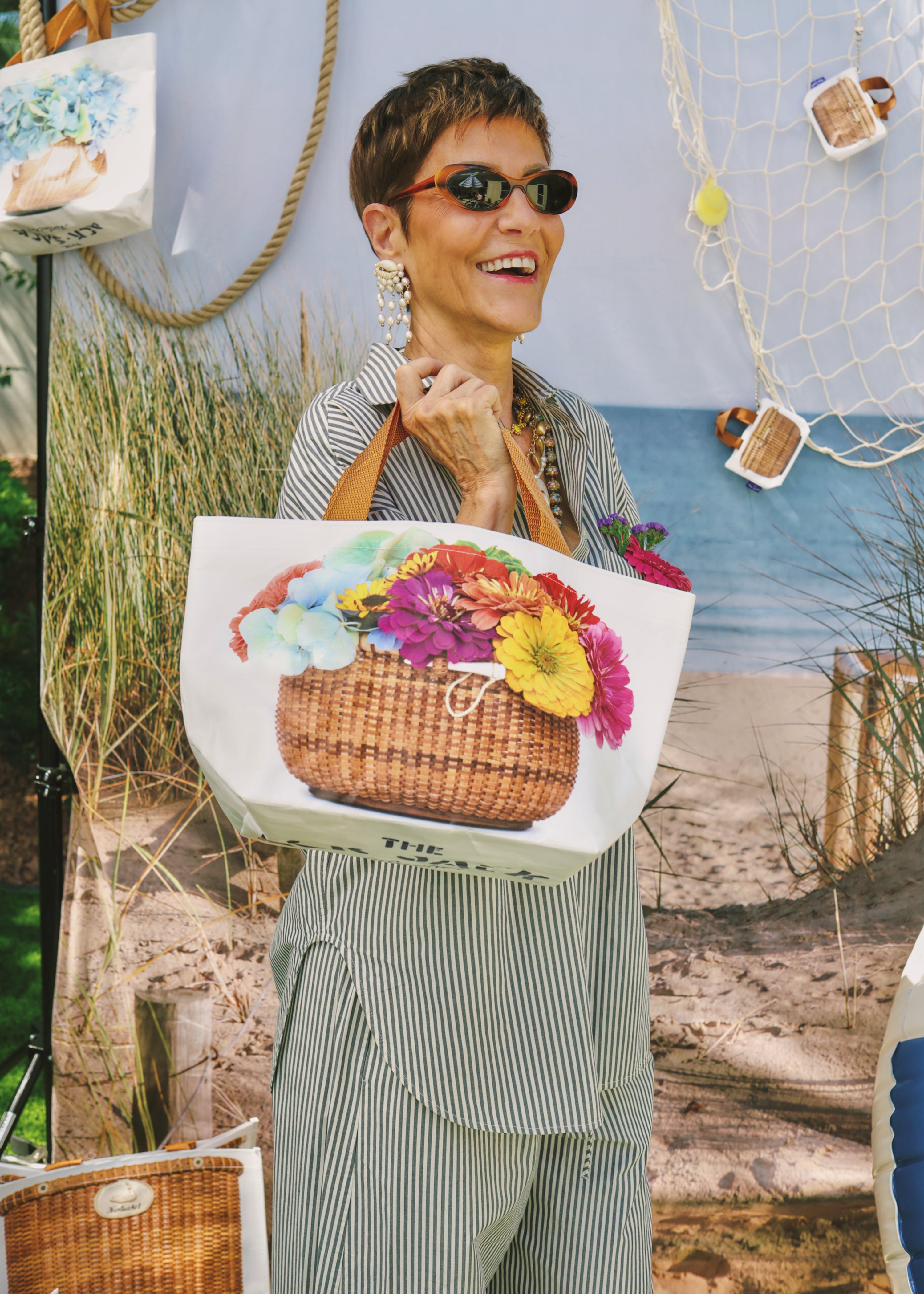 The Mixed Flower Basket
